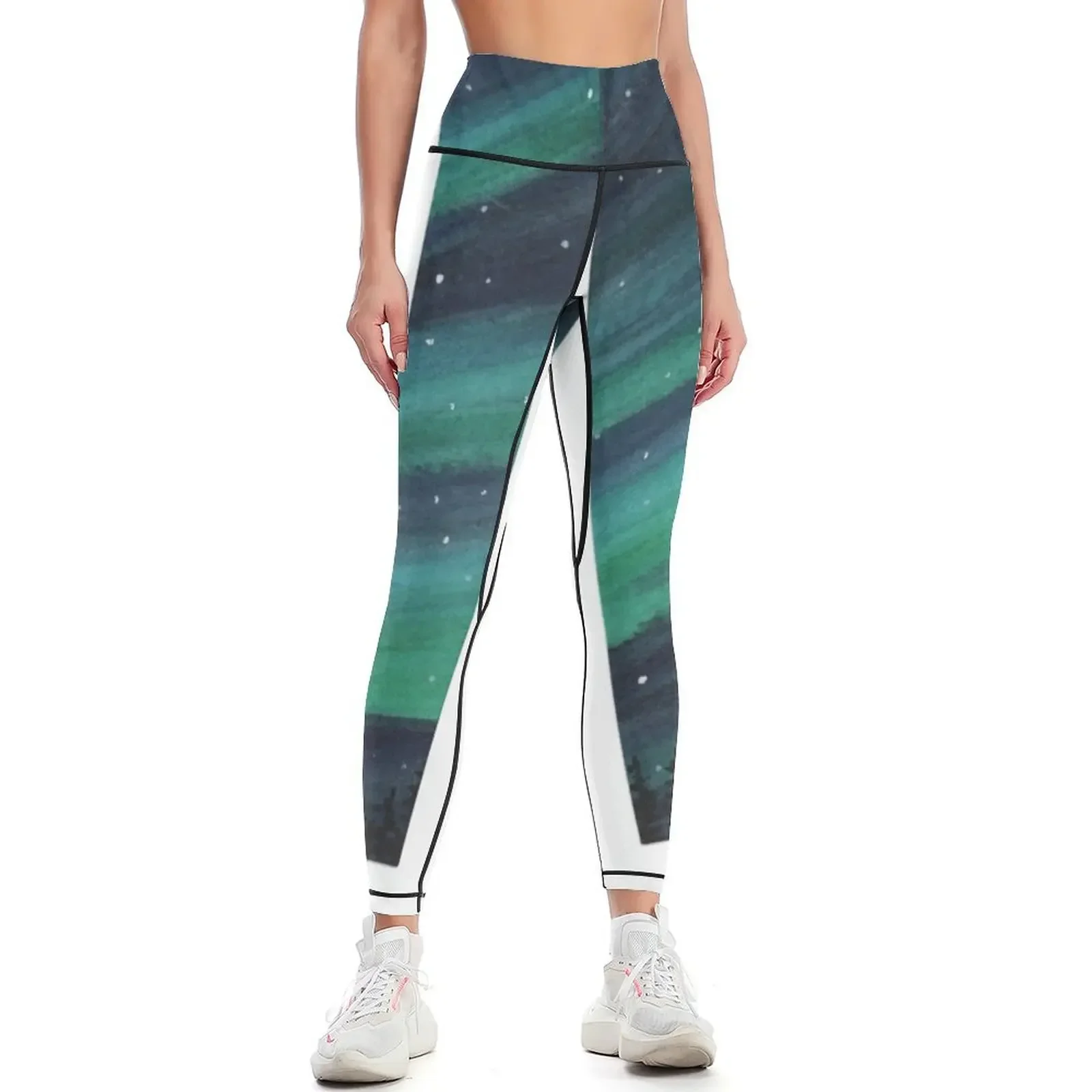 

Northern Lights 2 Leggings Fitness clothing sports for push up Women's sports active wear Womens Leggings