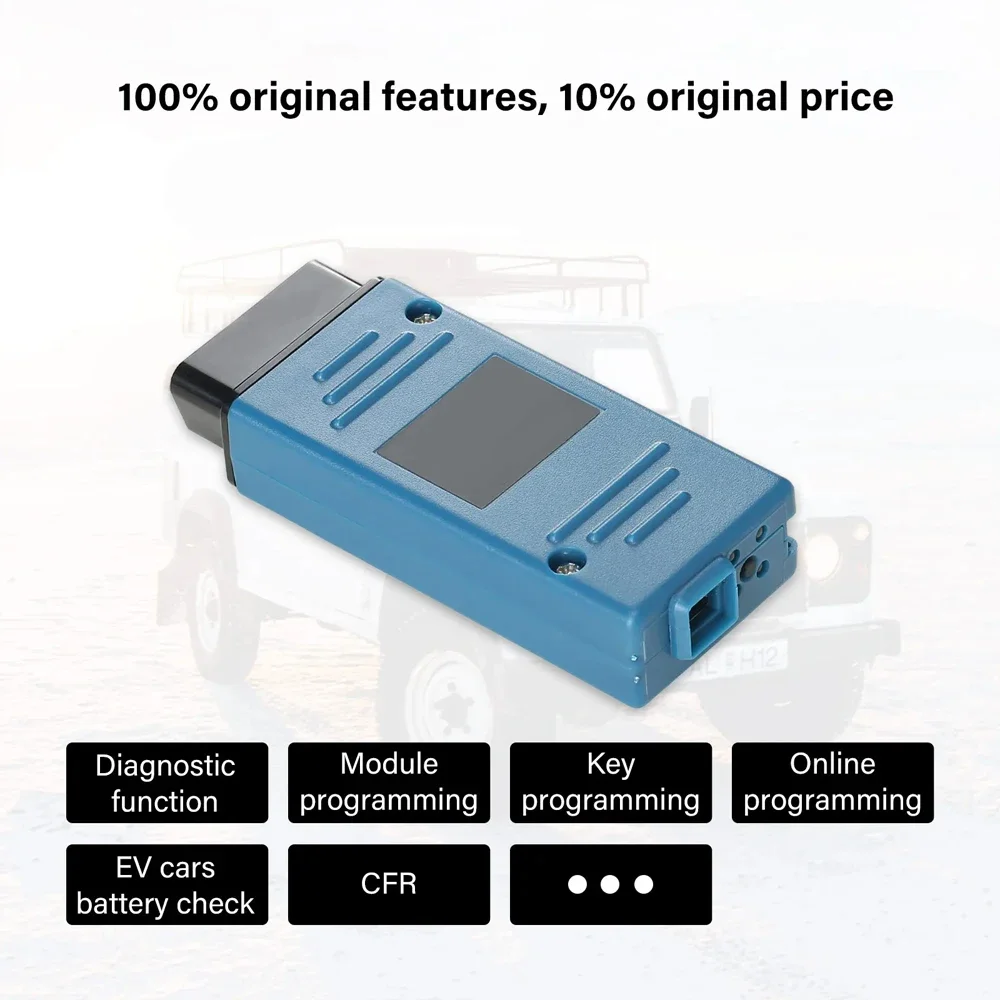 VNCI VCM3 Car Diagnostic Tool For Ford/Mazda Programming Scanner Support CAN FD DoIP Original Software Driver Auto