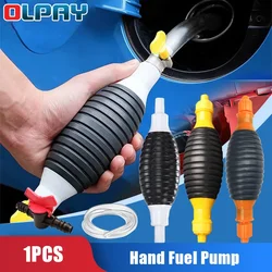 Hand Fuel Pump Car Fuel Tank Sucker Oil Transfer Fuel Pump Petrol Diesel Liquid Manual Pump Syphon Fuel Saver for Gas Gasoline