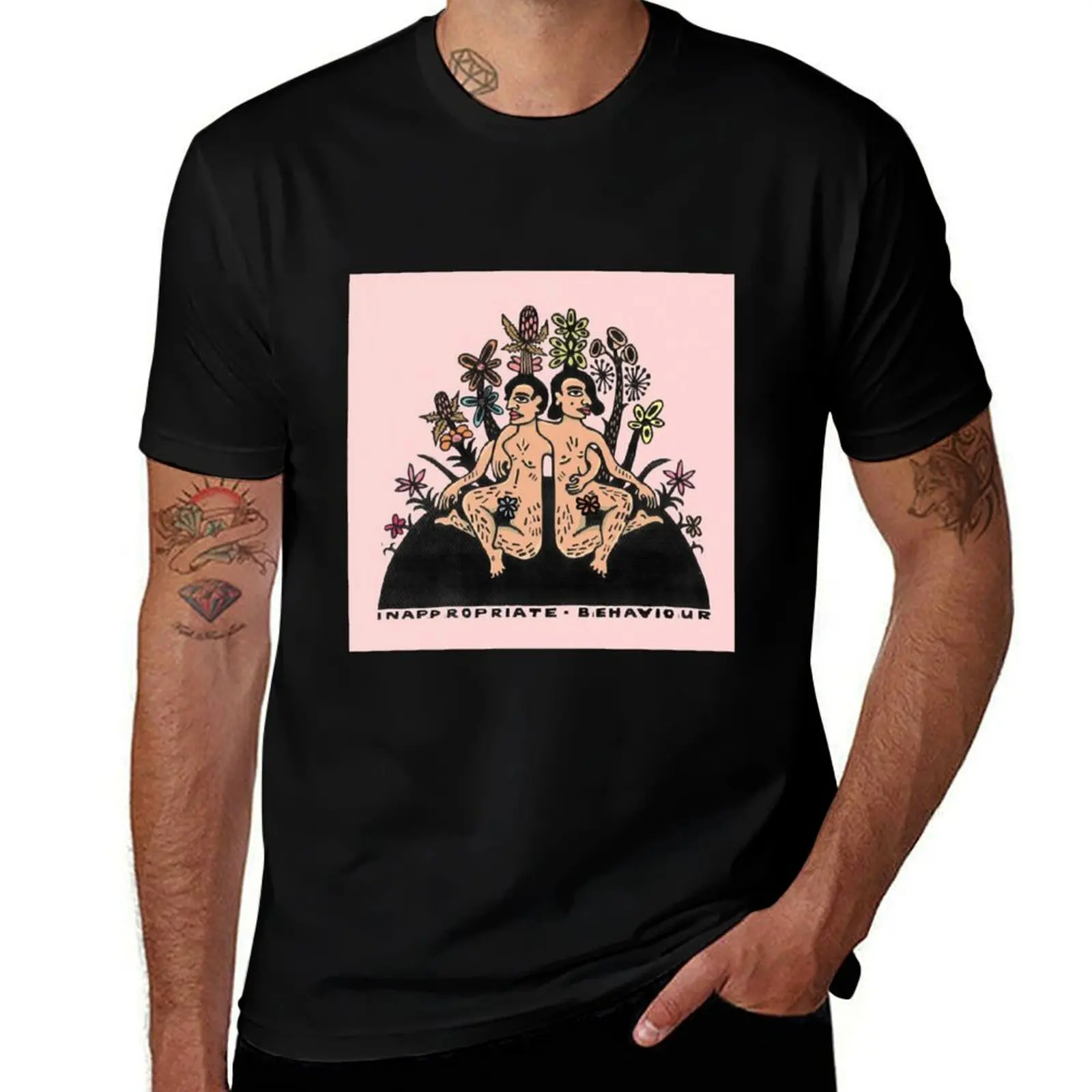 Lime Cordiale Inappropriate Behaviour lime cordiale T-Shirt Soft Cotton Print T-Shirt