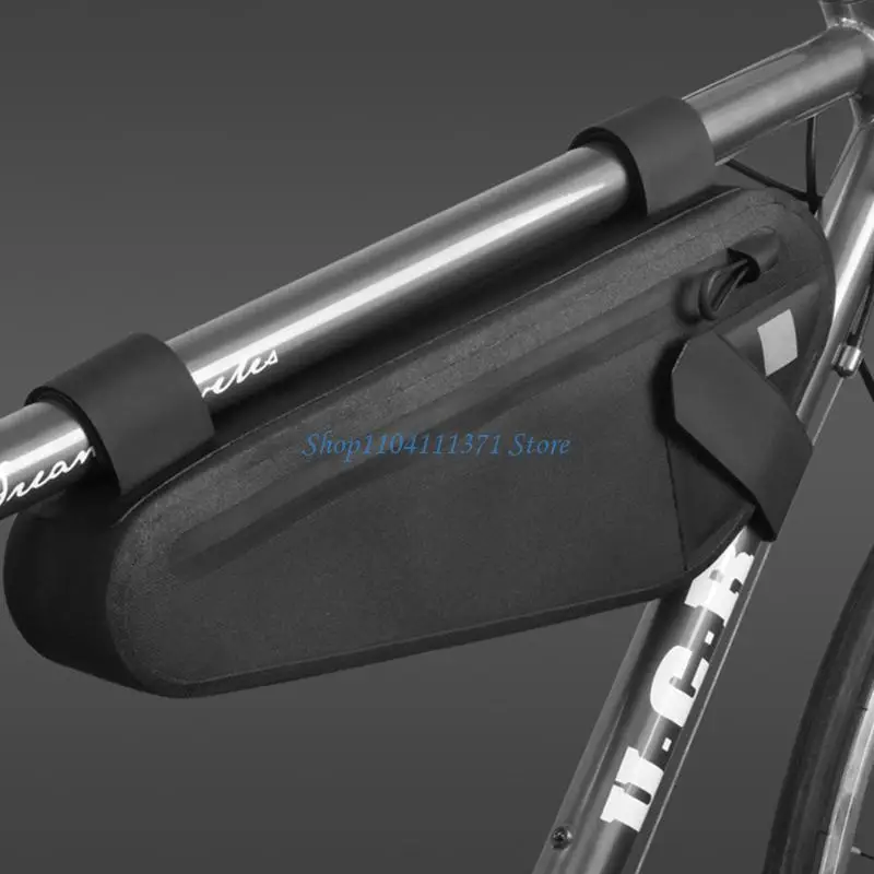 

P9FC Waterproof Bikes Front Frame Bag Cycling Crossbars Storage Pouches For Biking