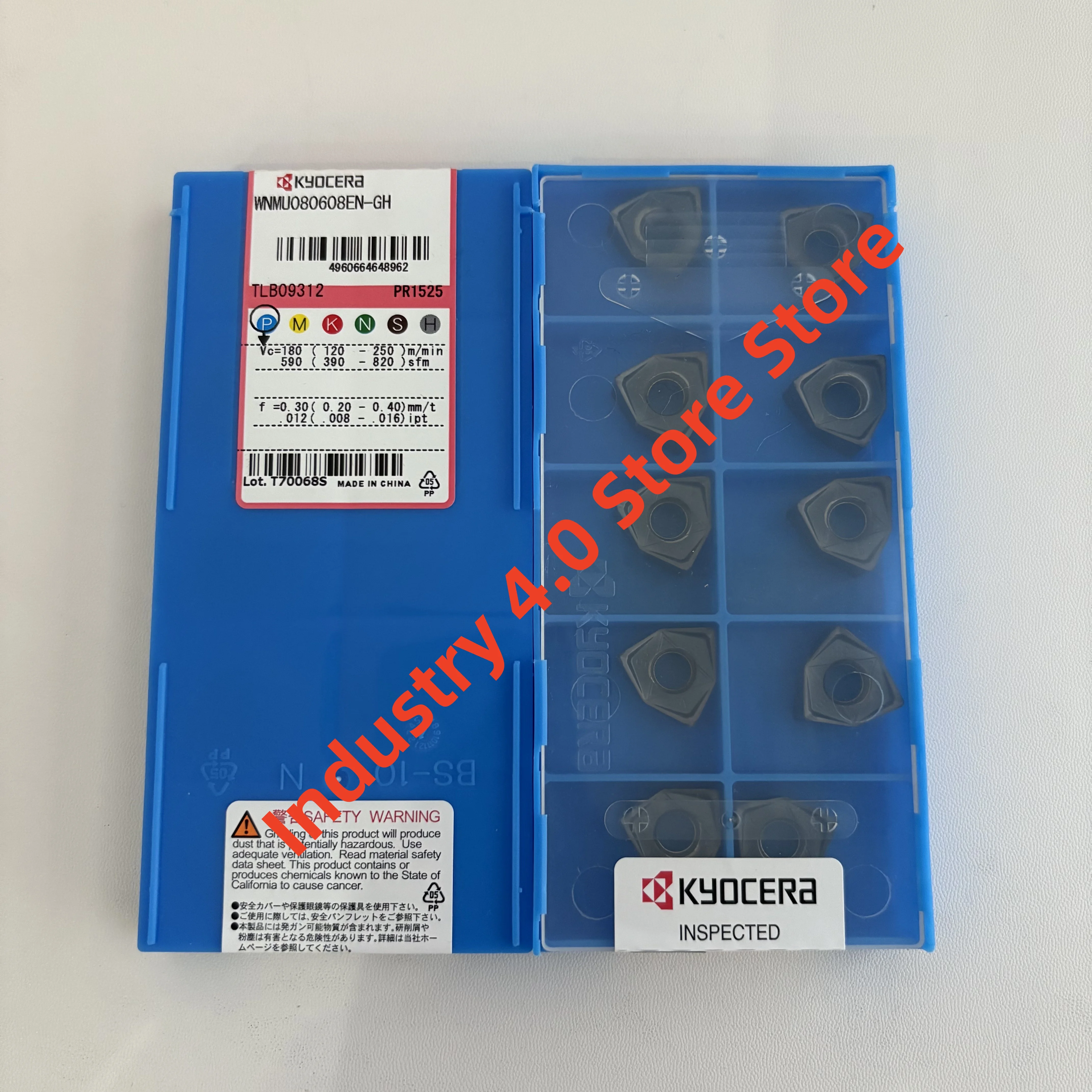 

10 шт. WNMU080608EN-GH PR1525 лезвие с ЧПУ, новый оригинал