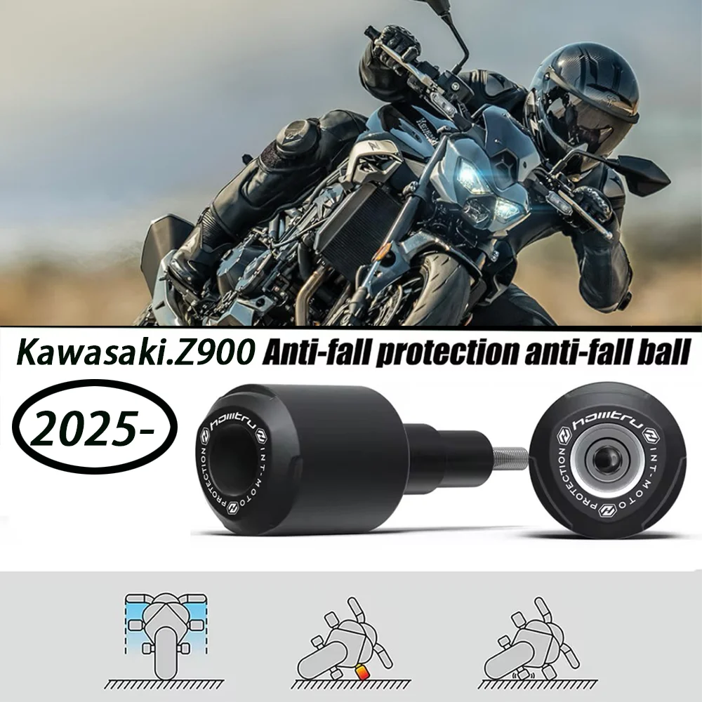 

Protector deslizante de marco z900 For Kawasaki Z900 2019-2023 almohadilla de protección contra caídas para motocicleta