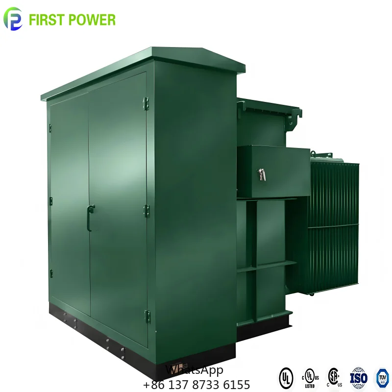 UL/CUL Certification 50/60HZ 10KV 20KV 35KV 3 Phase Pad Mounted Transformer Pedestal 300KVA 440V For Electric Power Distribution