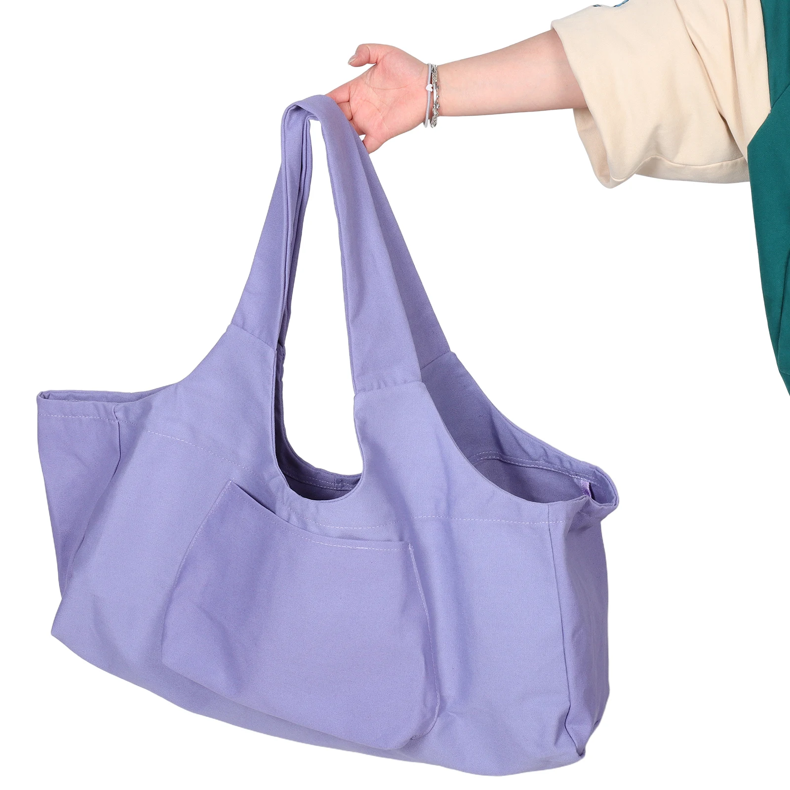 

Yoga Fitness Bag Large Capacity Thick Material Lightweight Women Workout Gym Essentials Sports Bag Yoga Carrier