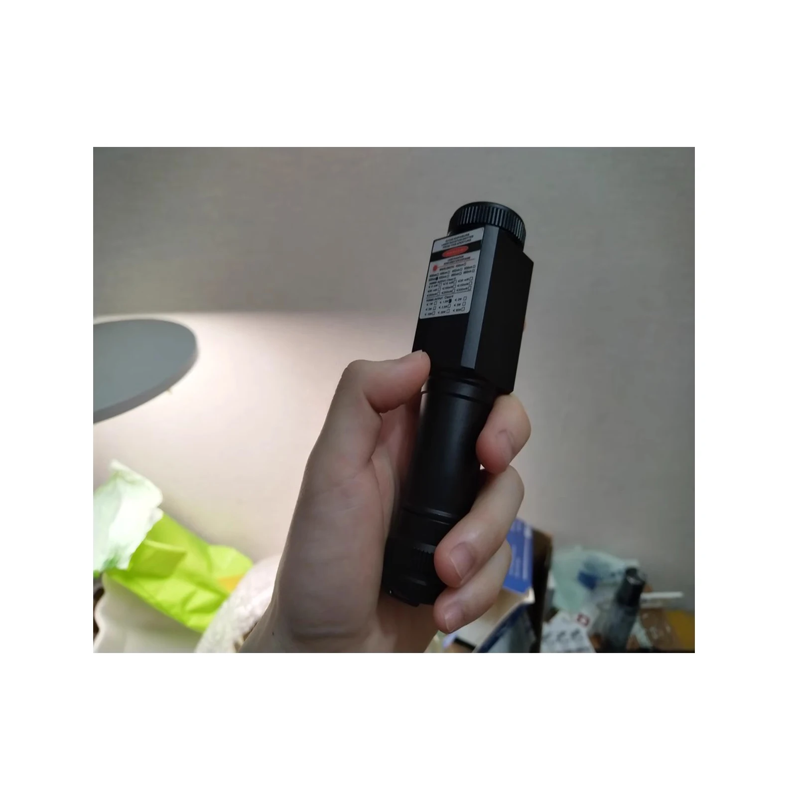 Q-Line Single Lithium Red/Blue/Green Laser 405nm/420nm/450nm/465nm/520nm/638nm Waterproof Module for Diving Expeditions with Adj