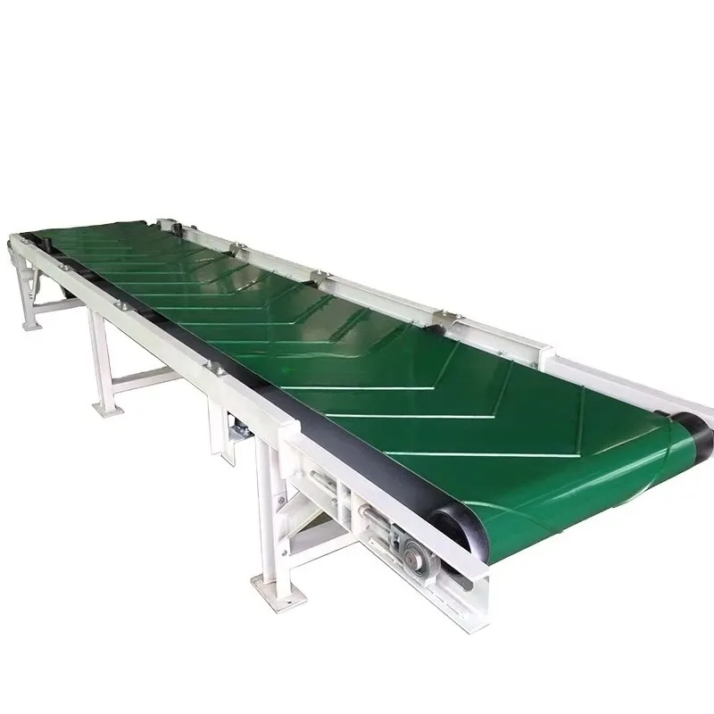 China Conveyor Roller System Manufacturer Green PVC Belt Production Line Conveyor Line Conveyor System