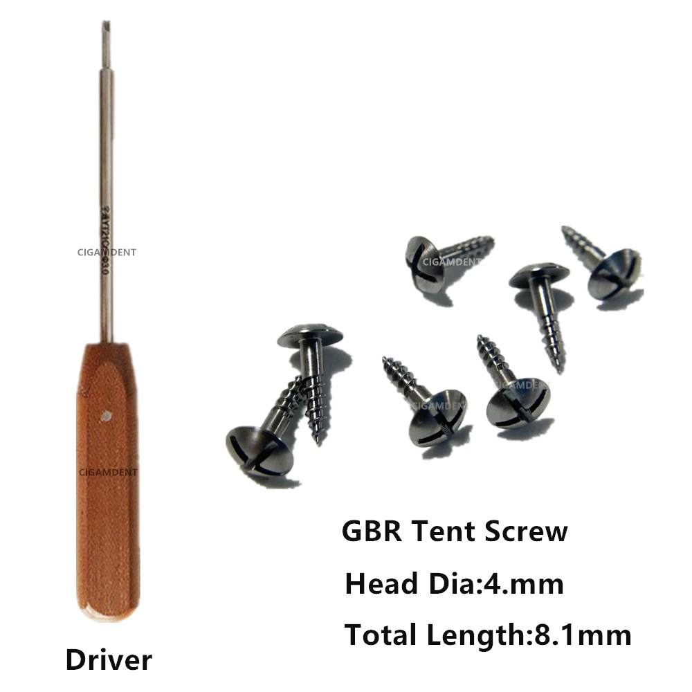 

Dental GBR Tenting Screw Implant Screw Driver Screwdriver Guided Bone Regeneration Membrane Fixation