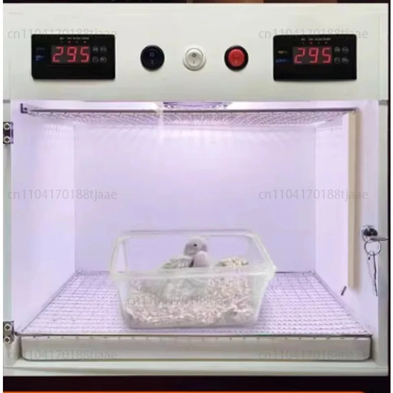 Chick Guardian Barn Juvenile Bird PVC Warming Box Dual Temperature Control Pet Air Warmer Parrot Thermostat