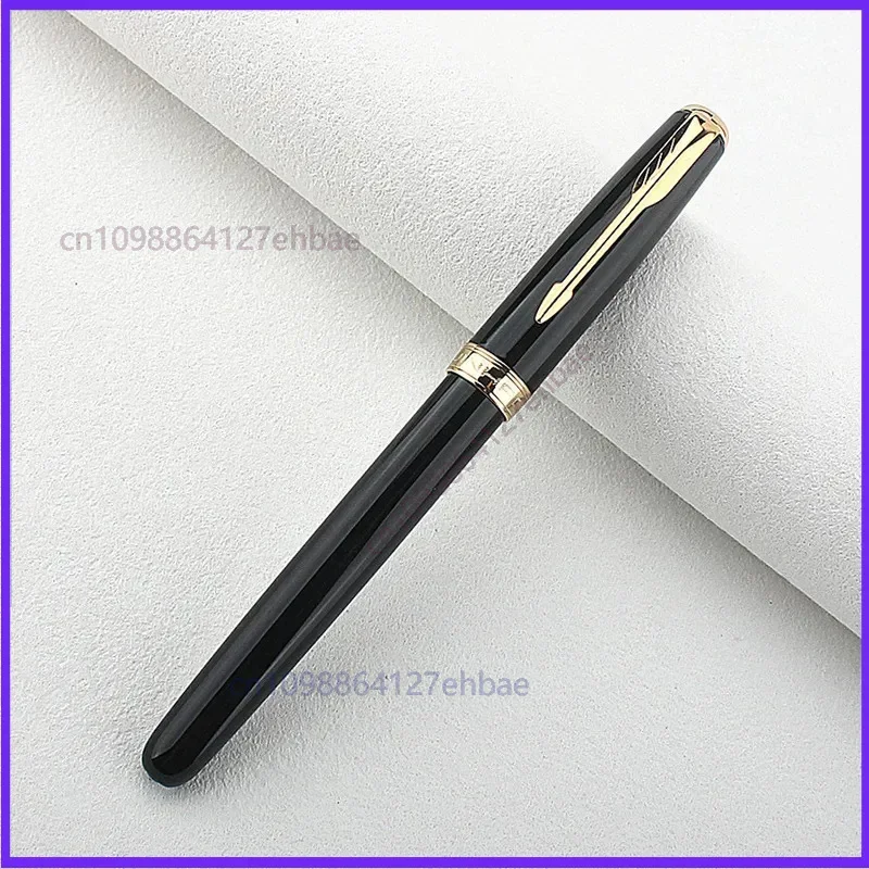 Luxury Quality For Jinhao 75 Black Metal Fountain Pen Office Financial Student School Stationery Ink Pens (5pcs)