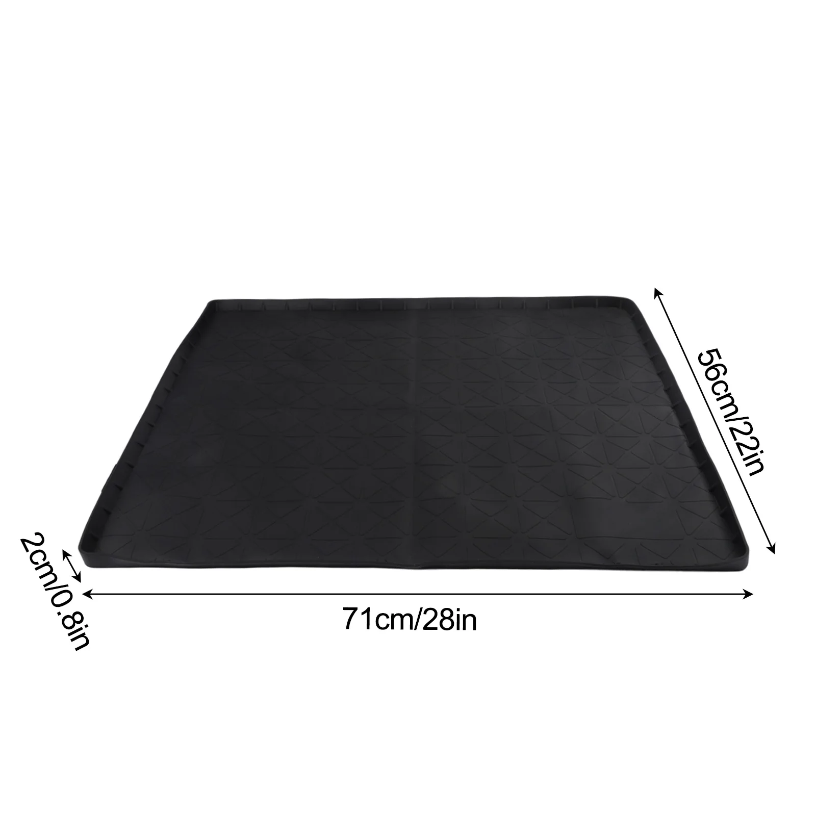 Drainage Mat Kitchen Protector Silicone Mat Easy To Clean Hygienic Maintenance Reliable Use Versatile Application