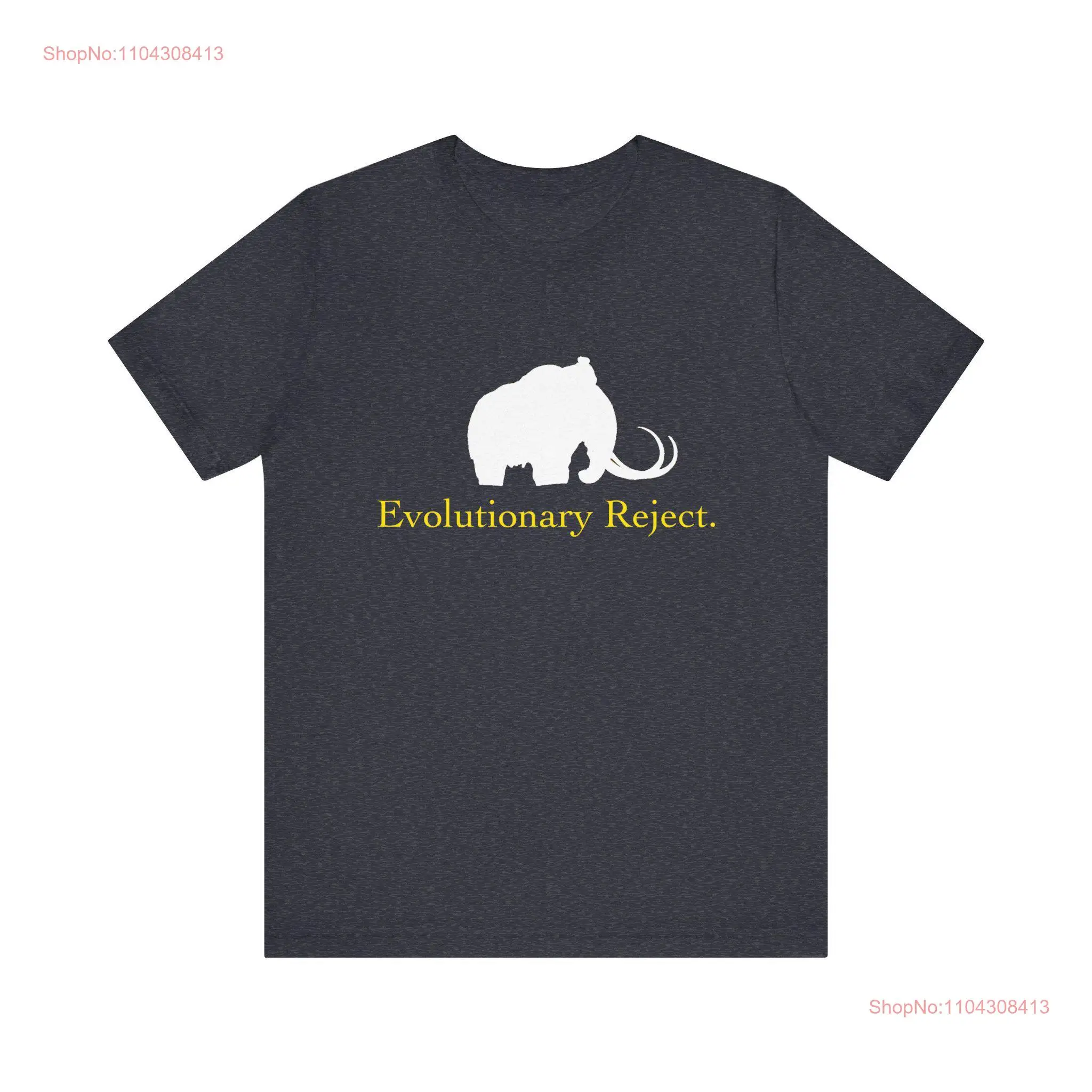 Big Wooly Mammoth Inspired Jersey  T Shirt WSP WSMFP long or short sleeves