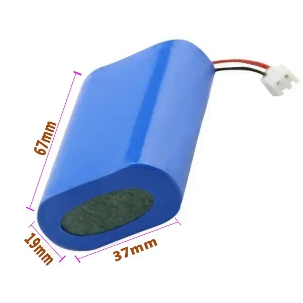 

7.4V 3.5Ah Li-ion Rechargeable Battery with XH2.54 Connector, Replacement for Light Sound Box Radio Headlights DIY Speaker Parts