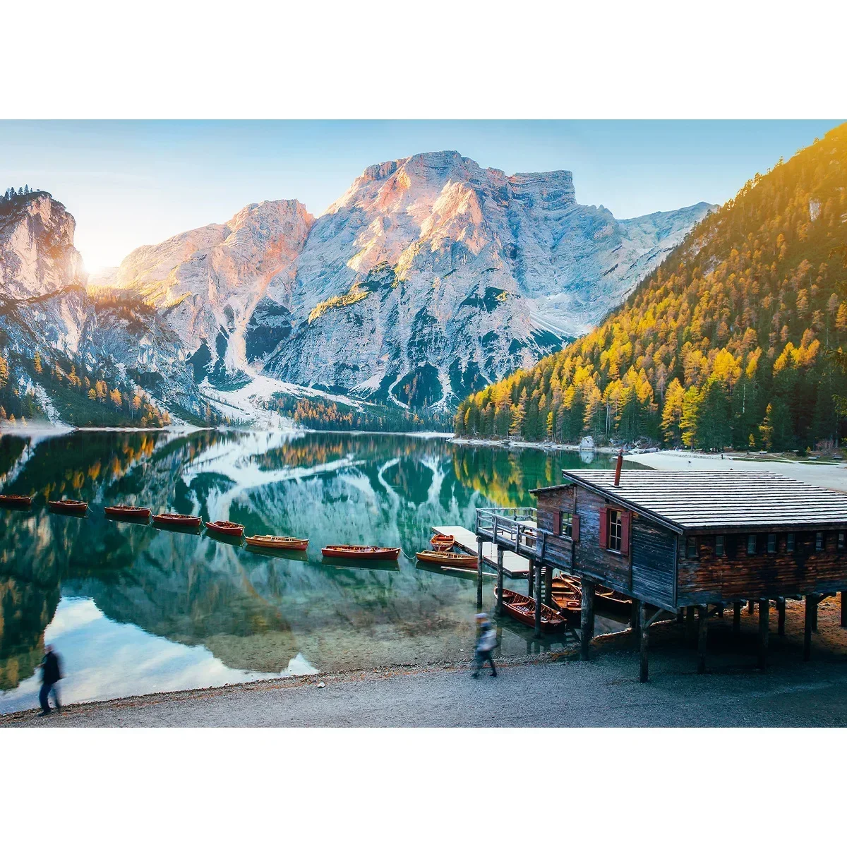 Haute qualité 1000 pièces papier Puzzle AdulDecompression dessin animé paysage boîte-cadeau Puzzle haute difficulté Puzzle jouets