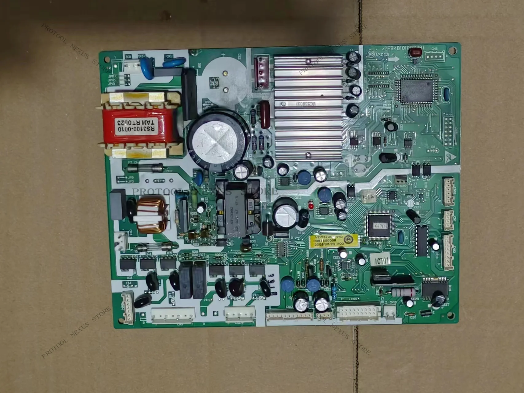 

Плата управления холодильником Haide BCD-301WD/331W 0061800008 Многомодельная защита от перегрузки 12 В/24 В постоянного тока, совместимая с для дома