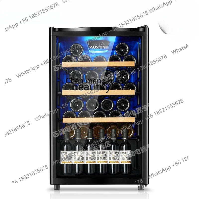 New arrive 116 L Electronic Constant Temperature Wine Cabinet Home Use and Commercial Use Display Ice Bar Refrigerated Small
