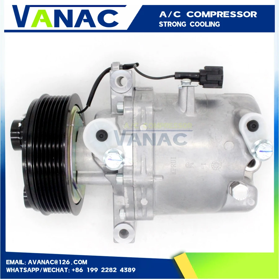 AC Compressor For Nissan Frontier V6 4.0L 2005-2014 CR14 Aircon Car 92600-EA300 92600-EA30C 92600EA300 92600EA30C 92600-EA31A