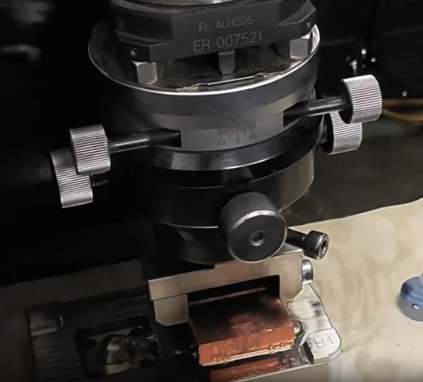 Universal Tilting Electrode Holder for EDM Spark Machine Quick Change Fixture with Adjustment Head for Mould Machining