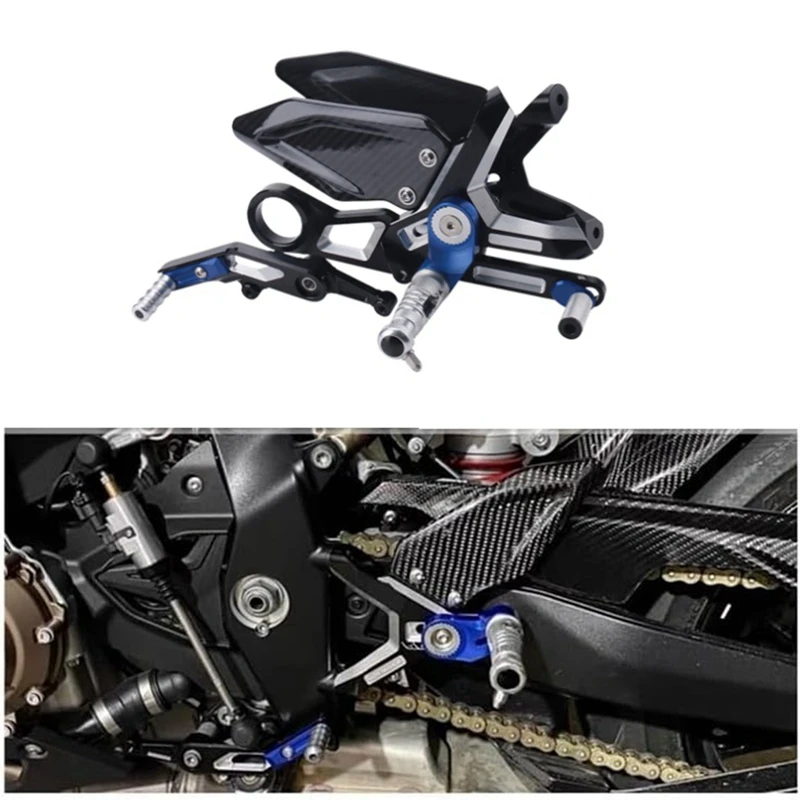 

Motorcycle Adjustable Foot Pegs Rearsets For BMW S1000RR M1000RR 2019-2023 Accessories