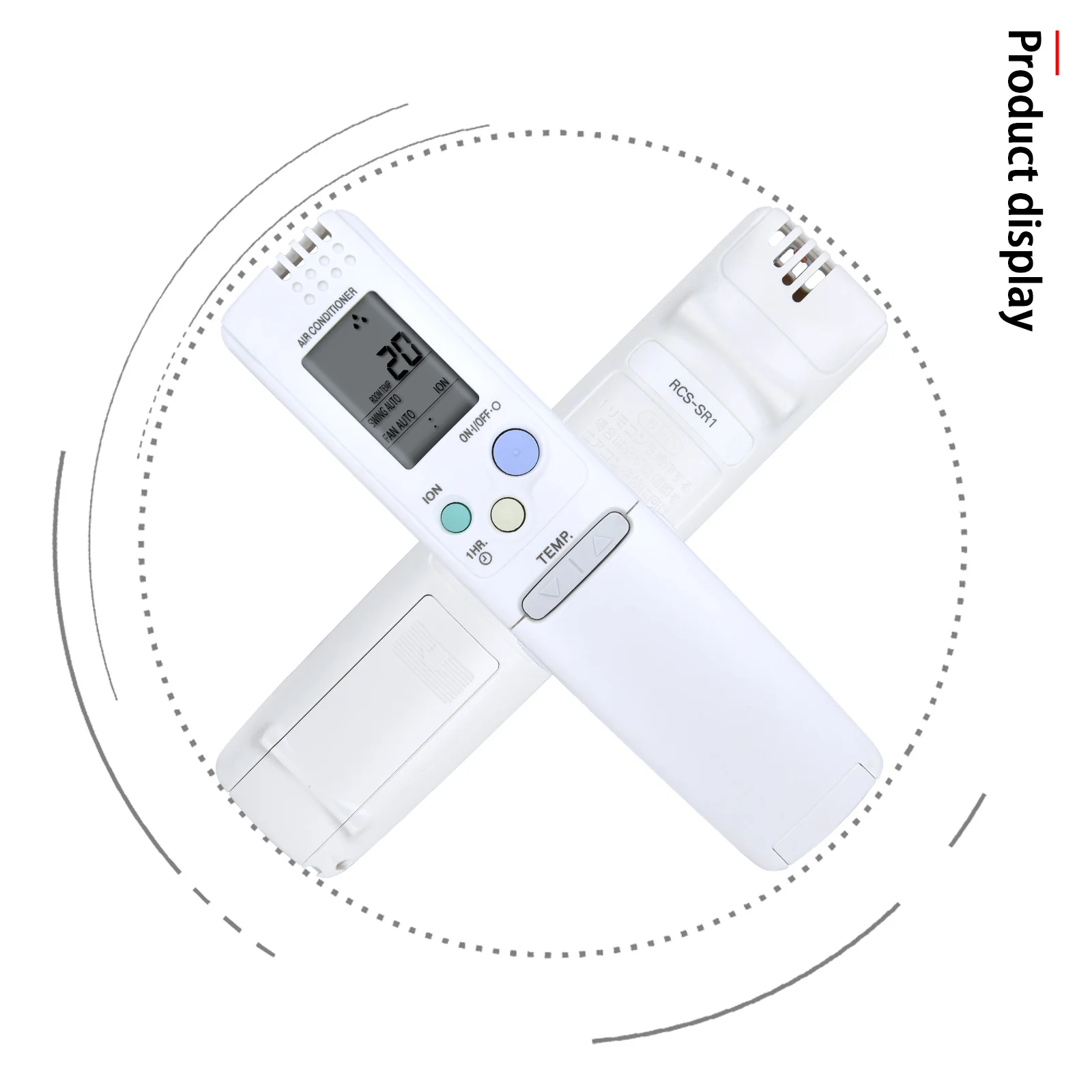 New Remote Control RCS-SR1 RCS-SR2 for Sanyo SAP-S22R KS1872 RCS-SR2 KS2472 air conditioner