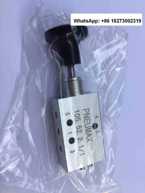 PNEUMAX105.52.2.1/1 Micro Hand Pull Valve Two position Five way Electromagnetic Valve