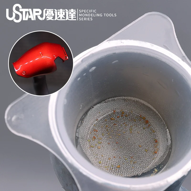 Airbrush special Paint purification cup For 24mm-33mm Airbrush cup Filtering paint impurities 2pcs/set