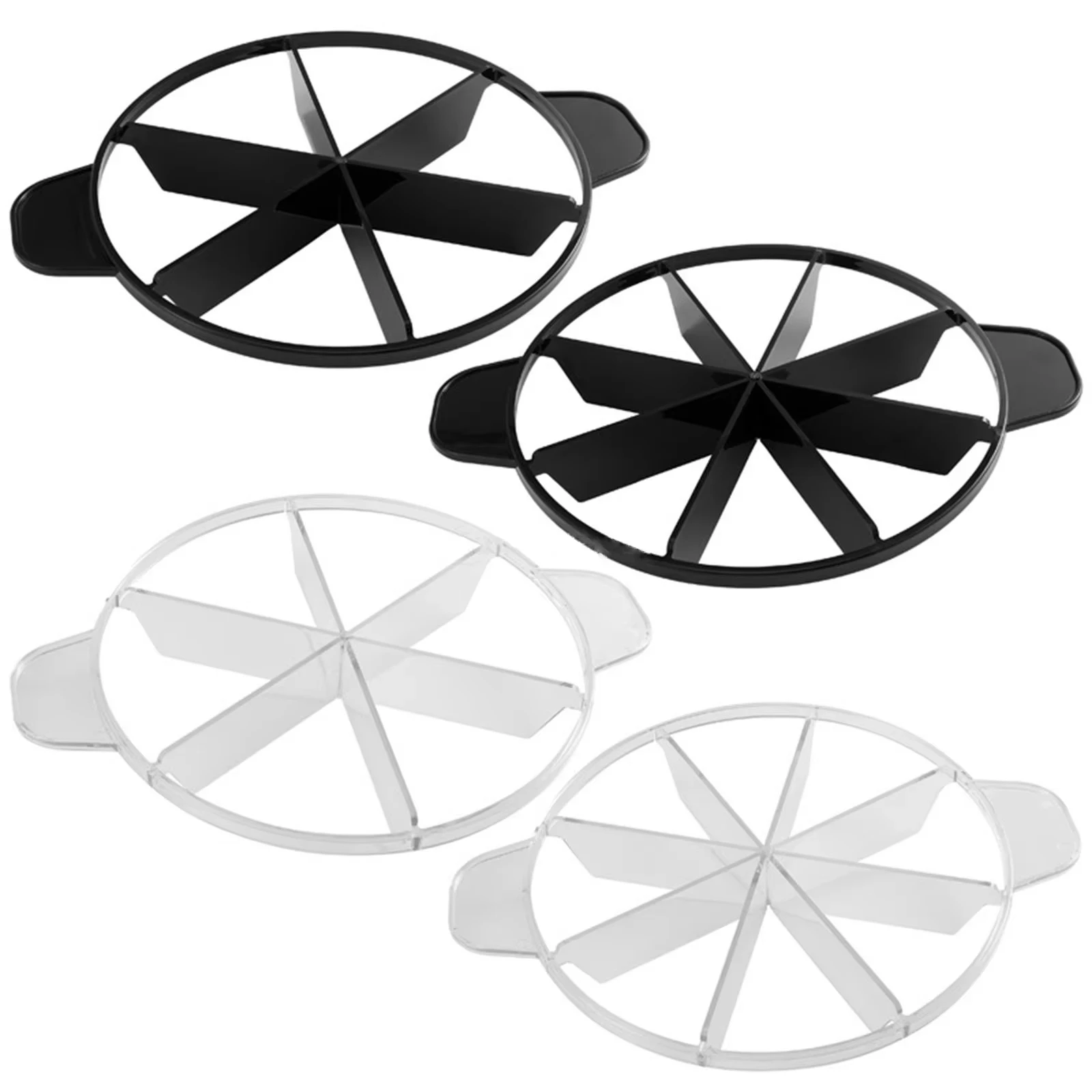 البلاستيك كعكة مقسم 6/7/8 أقسام البيتزا القاطع تشيز كعكة القطاعة جولة المعجنات الجبن البيتزا قطع الصحافة آلة أداة