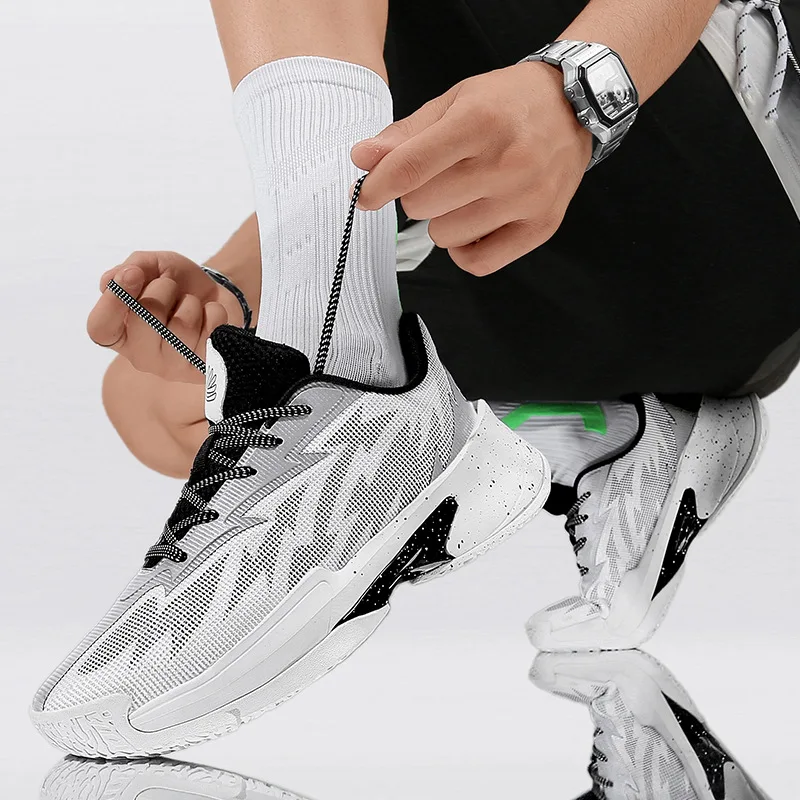 Couple Basketball shoes breathable Mesh Shoes Ultra-light Cushioning Carbon Plate Running Shoes Casual and Versatile sneakers