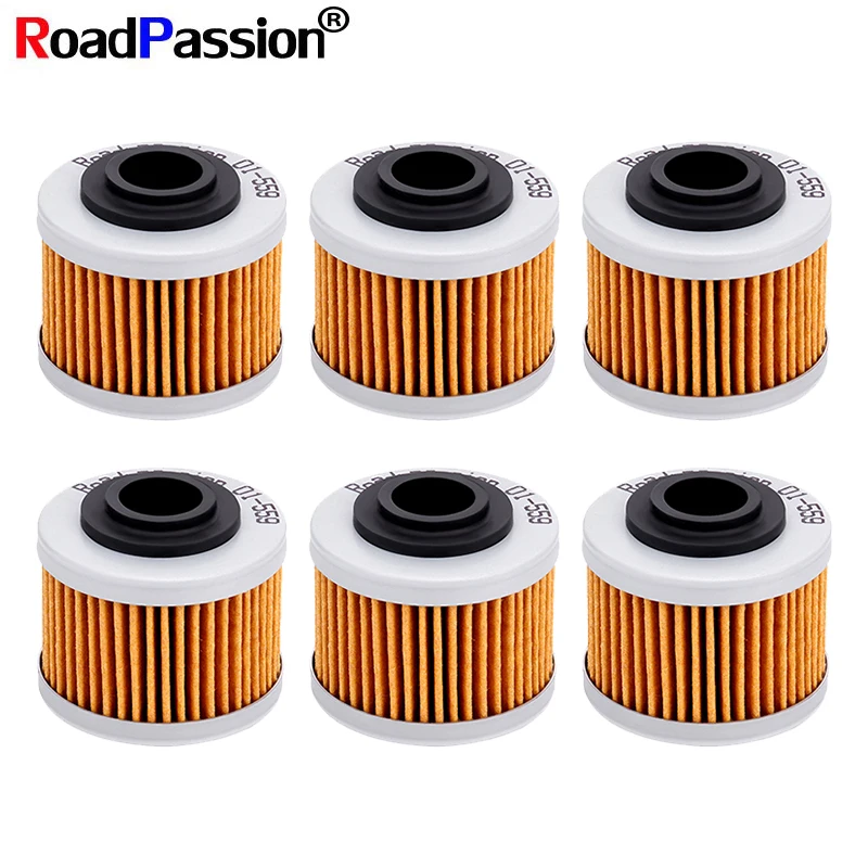 1/2/4/6 Pcs Road Passion Motorbike Oil Filter Fuel Filter For Can-Am ATV 990 GS RS RT Spyder SE5 For Bombardier ATV 200 Rally