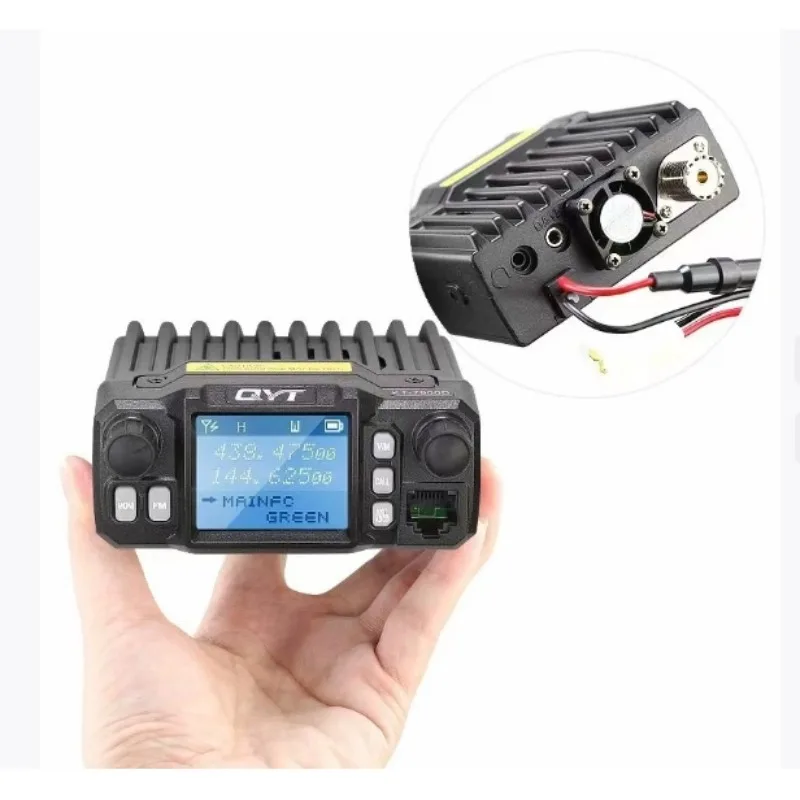 QYT KT-7900D 25 واط رباعية الموجات الاستعداد 136-174/220-260/350-390/400-480 ميجا هرتز سيارة صغيرة راديو المحمول 200CH FM لمسافات طويلة راديو لحم الخنزير