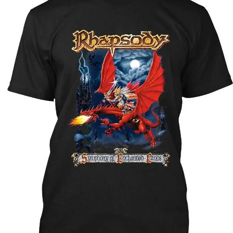 Rhapsody of Fire Symphony of Enchanted Lands Italie Power T-shirt, taille S-5XL