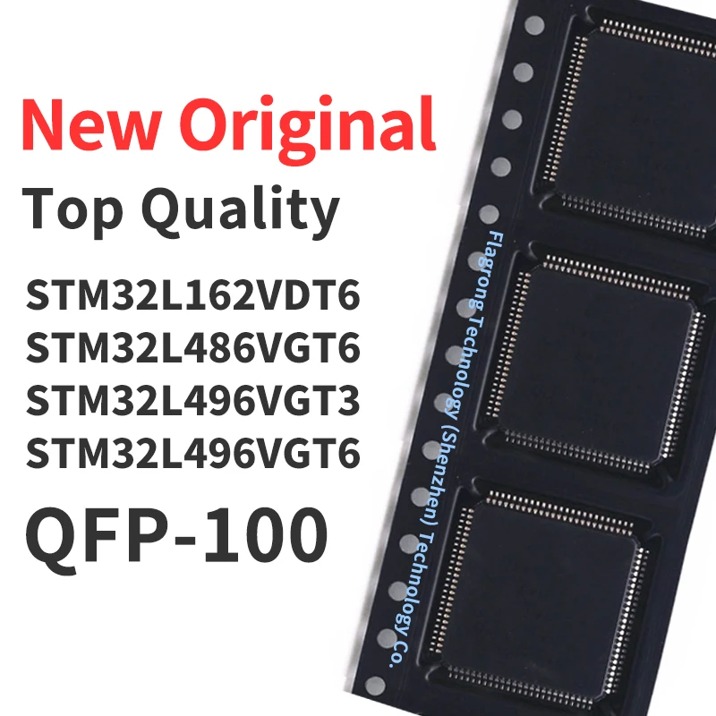 1 Piece STM32L162VDT6 STM32L486VGT6 STM32L496VGT3 STM32L496VGT6 LQFP-100 Chip IC New Original