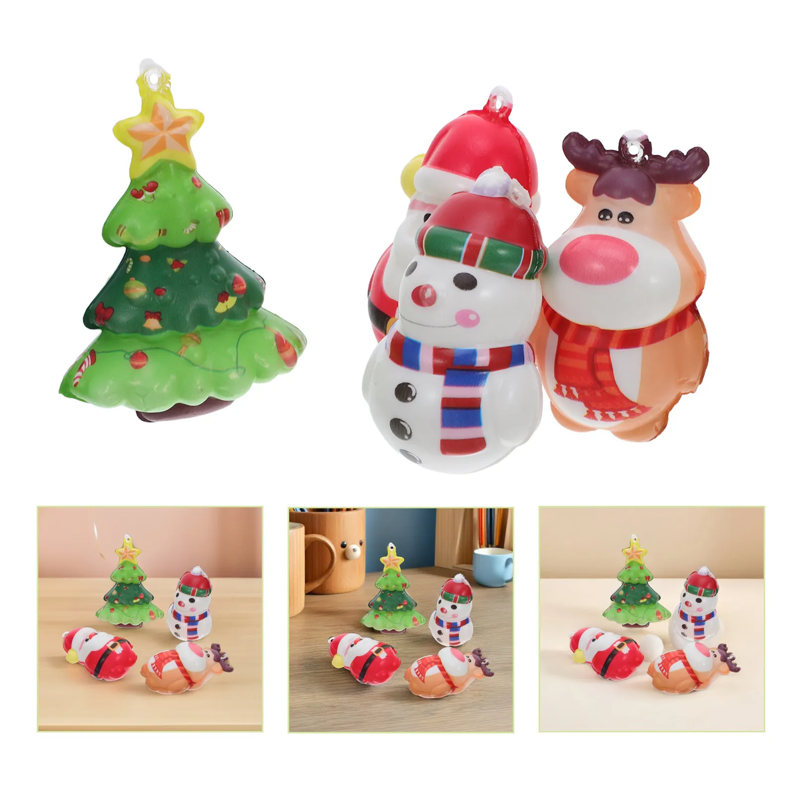 

Набор из 12 сжимаемых игрушек-антистресс в форме рождественской елки из ПУ, медленно восстанавливающих форму, для офиса, дома, праздников, подарков, сувениров для вечеринок, для детей и взрослых, для снятия стресса