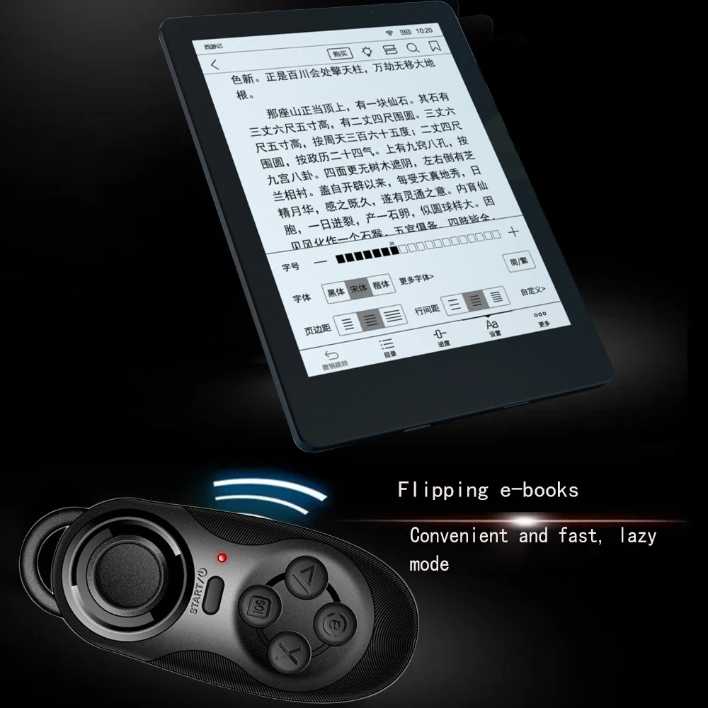 لوحة ألعاب بلوتوث لاسلكية صغيرة VR لوحة تحكم عن بعد لملحقات ألعاب الكمبيوتر المحمول والهواتف الذكية IOS/Android