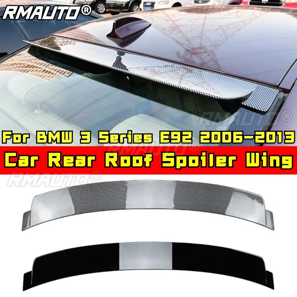 

For BMW 3 Series E92 Rear Trunk Spoiler Rear Trunk Wing Rear Spoiler Body Kit for BMW 3 Series E92 2006-2013 Car Accessories