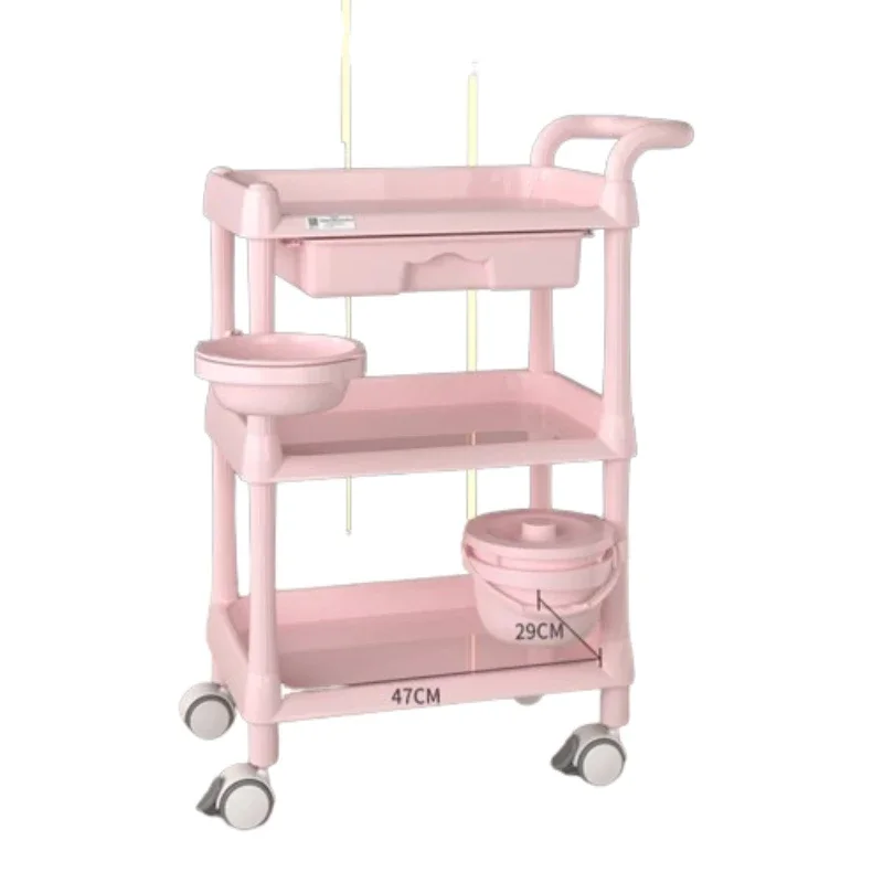 Hair Barber Station Furniture Furniture Trolley Beauty Trolley Nordic Carrito Auxiliar Beauty Carrito Organizador Para Lashista