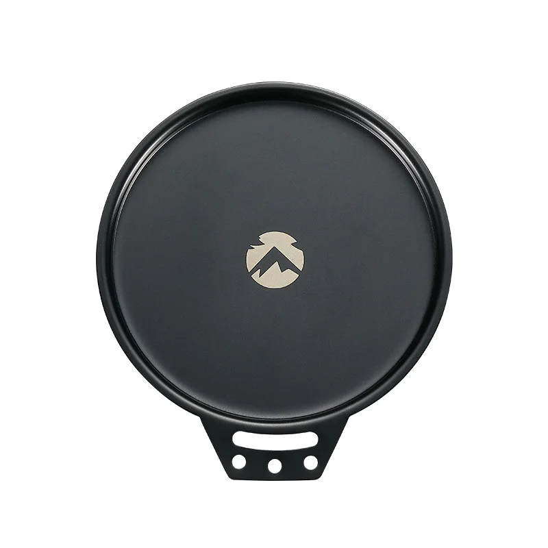 BKS-SG طبق عشاء سميك من الفولاذ المقاوم للصدأ غمس غطاء طبق معدات التخييم في الهواء الطلق وعاء سيلاه غطاء وعاء من التيتانيوم #5