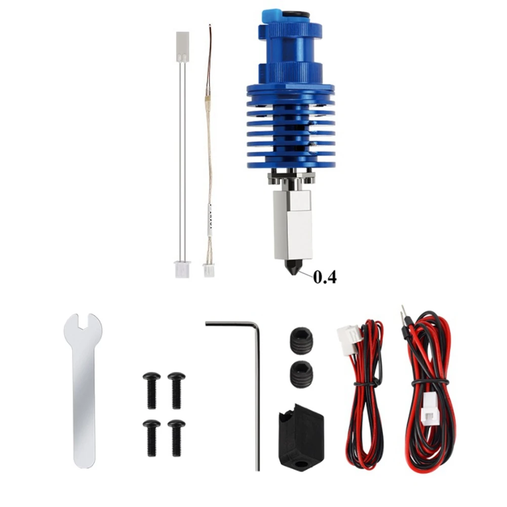 Extruder3D Upgrade V6 2.0 HotEnd Extruder Kit 24V 48W for 3 3 V2 3 Pro FDM Vorn 2.4 CR10