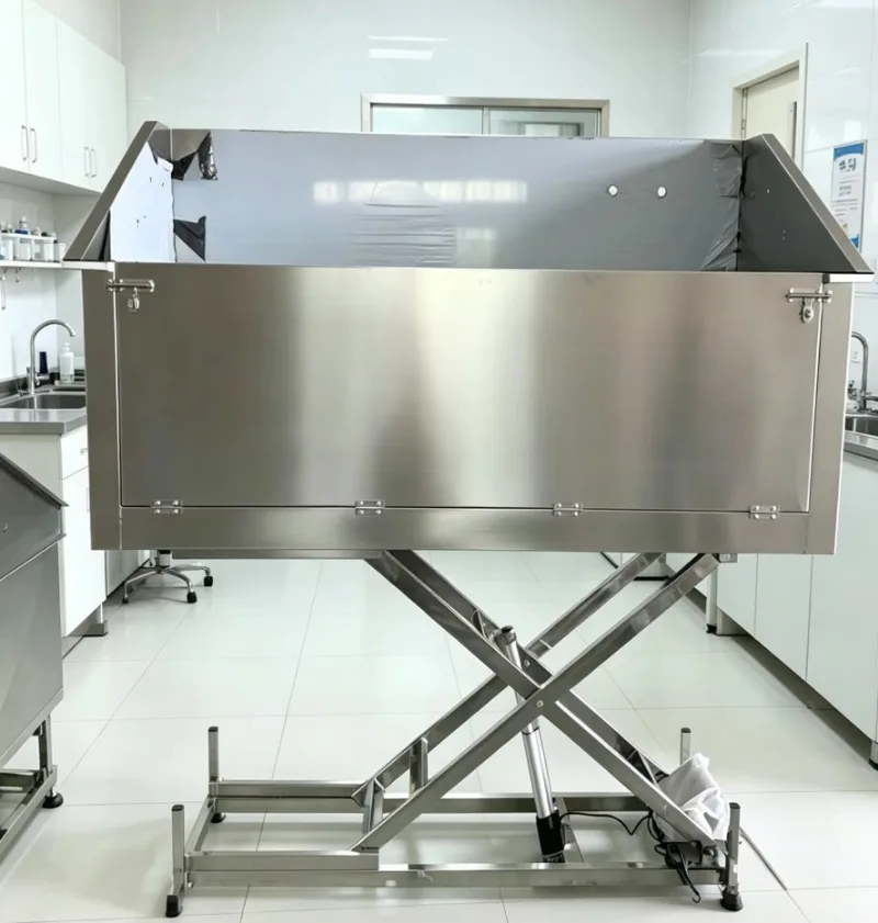 Commercial Grade 304 201 Stainless Steel Dog cat Bath Electric Lifting Sink Pet Cleaning tank for Pet Shop