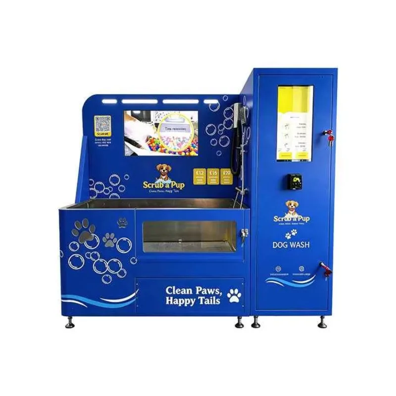 Customized Intelligent Self-Service Dog Washing Vending Machine with SDK Integration for Large Breed Pet Stores