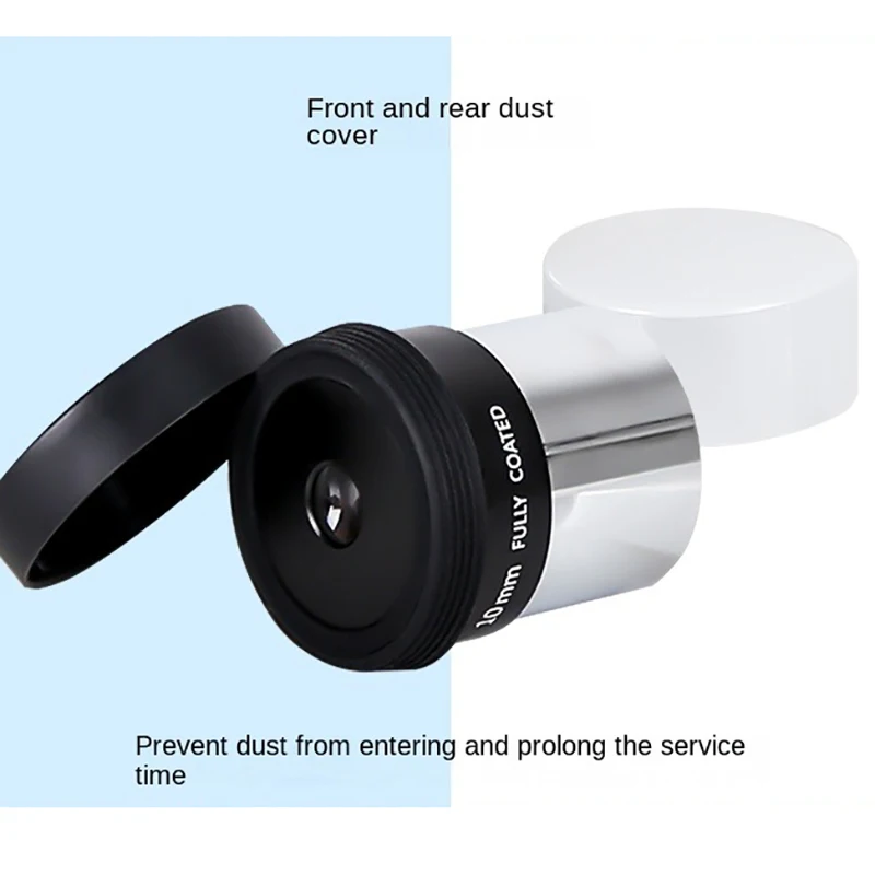 PL10mm Telescope Eyepiece 1.25 Lens Multi-Coated With Threads For External Filters Astronomy Accessory Eyepieces