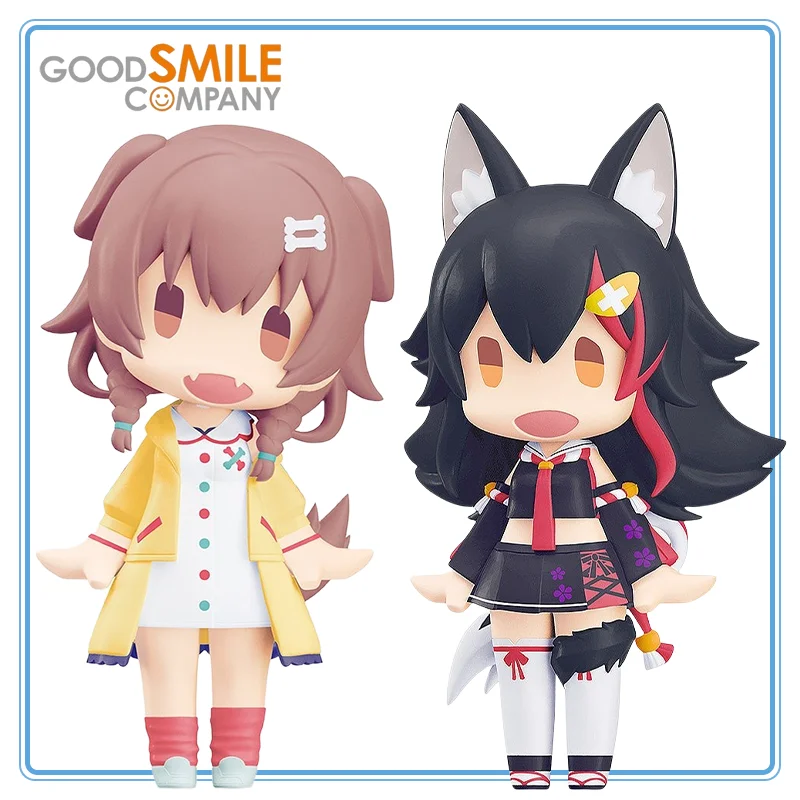 

GOOD SMILE COMPANY Original Hololive Ookami Mio - Inugami Korone Hello! Good Smile Model Decoration Garage Kit Gifts Toy Model