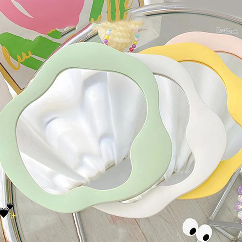 女性用化粧鏡,不規則な装飾ミラー,学生用寮用品,家用クリエイティブミラー