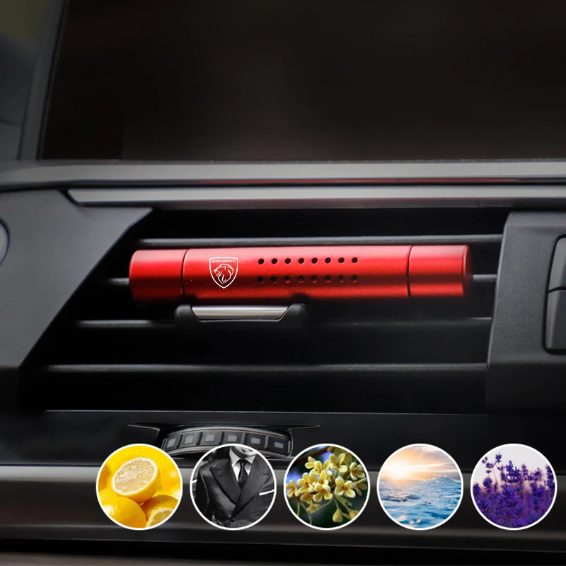 سيارة منفذ الهواء العطور كليب تنفيس الناشر دائم الصلبة الروائح لبيجو 301 5008 4008 607 107 106 208 3008 308 2008 207