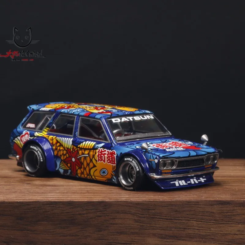 In stock 1:64 #248 510 can jar openable pushable alloy imitation car model, boy toy gift, room collection statue