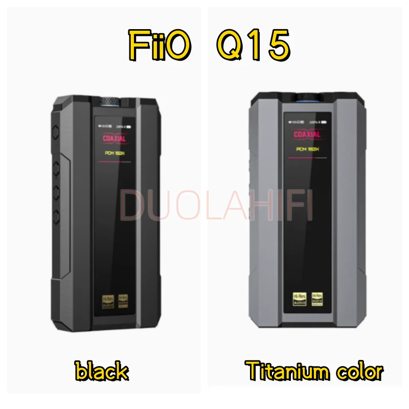 FiiO/Q15 Bluetooth DSD Apple iPhone Computer Portable Ear Amplifiers Mobile HIFI Decoder All in One Machine