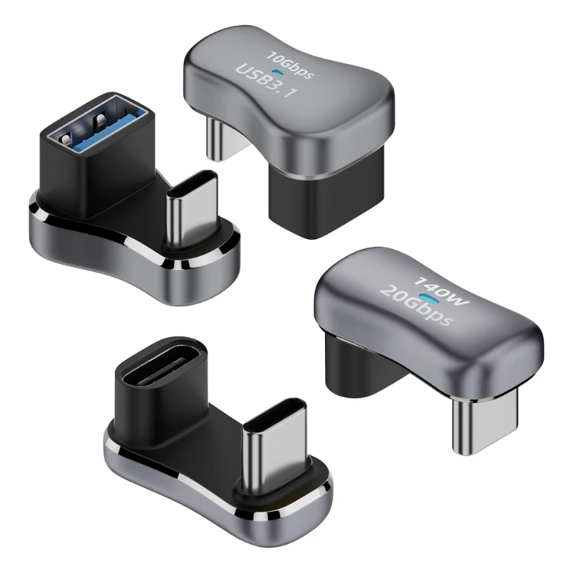 Type-C Male to Type-C Female Type-C Male to USB Female Converter Charging Data Transfer Adapter for PS4 PS5 Switch steam deck