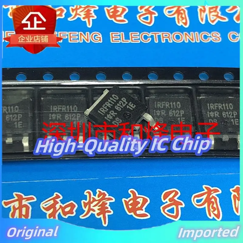 10PCS-30PCS  IRFR110 FR110   TO-252 100V 4.3A Imported Original  Best Quality