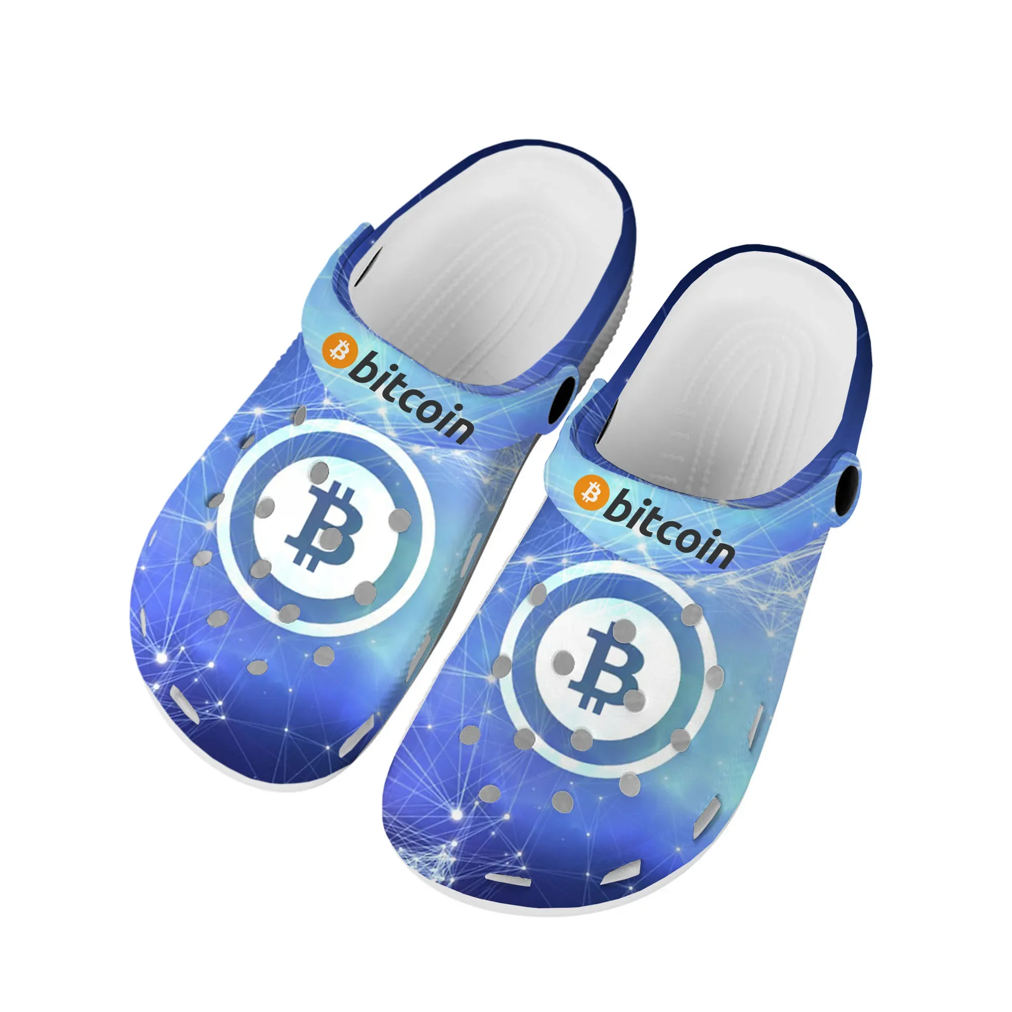 

Bitcoin Cryptocurrency Miner BTC Coin Home Clogs Custom Water Shoes Mens Womens Teenager Shoe Garden Clog Beach Hole Slippers