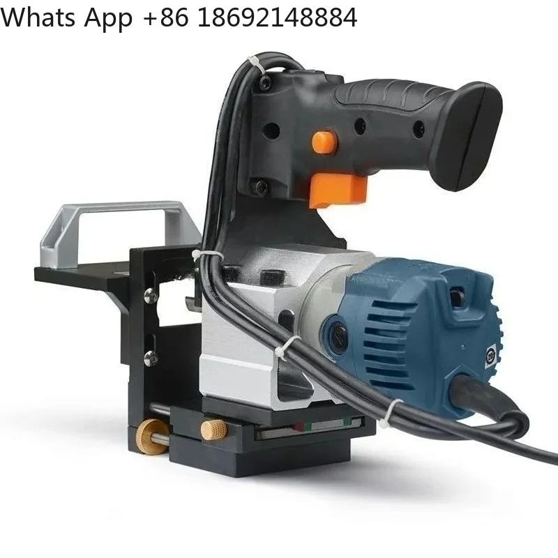 2-in-1 Slotting Machine for Trimming Machine Line Rail Slotting Machine with Side Hole Invisible Fastener for Clothing